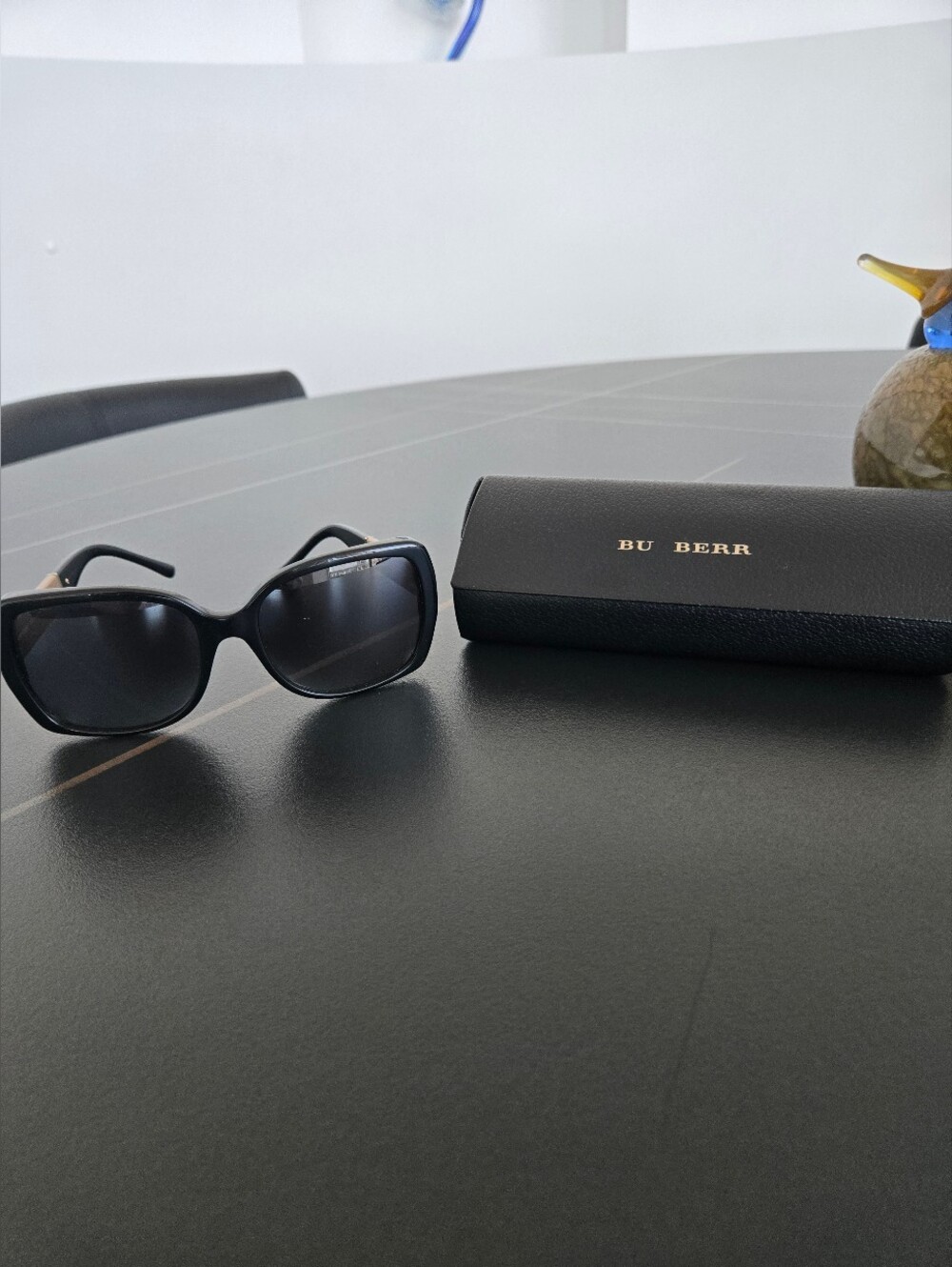 Burberry Black Women's Oversized Sunglasses